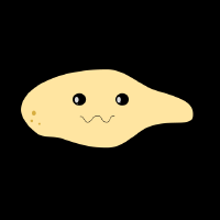 Deflated Pappadam Logo